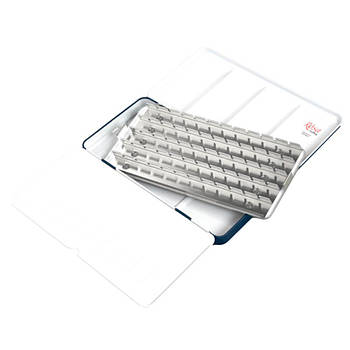 Пенал для акварелі Rosa Gallery металевий, Індиго, 35 кювет 2311217