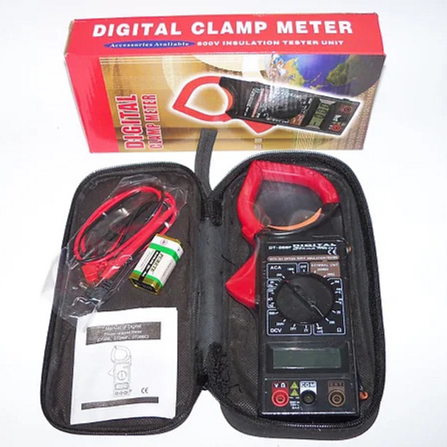 Тестер професійний DT-266F, Кишеньковий мультметр, Цифровий автоматичний IF-631 тестер напруги, фото 1