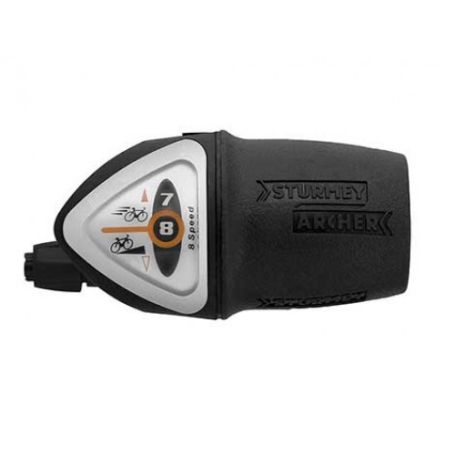 Шифтер Sturmey Archer HSJ980 8 шв, сірий із чорним (26360)