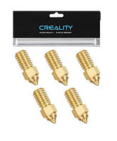 Сопло для Creality Ender-3 V3 SE 0.4мм латунь, набір 5 шт, оригінальні
