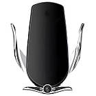 Тримач для телефону в машину з бездротовою зарядкою + перехідники FJ18 / Магнітна підставка для телефону, фото 3