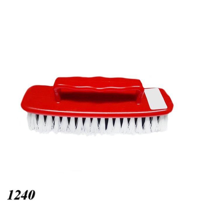 Щітка пластикова 15 см з ручкою, фото 1
