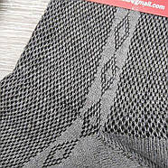 Шкарпетки чоловічі високі літо сітка р.25 сірі Житомир бічний візерунок 30030486, фото 5