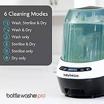 Машина для миття та стерилізації дитячих пляшечок Baby Brezza Bottle Washer Pro, фото 5