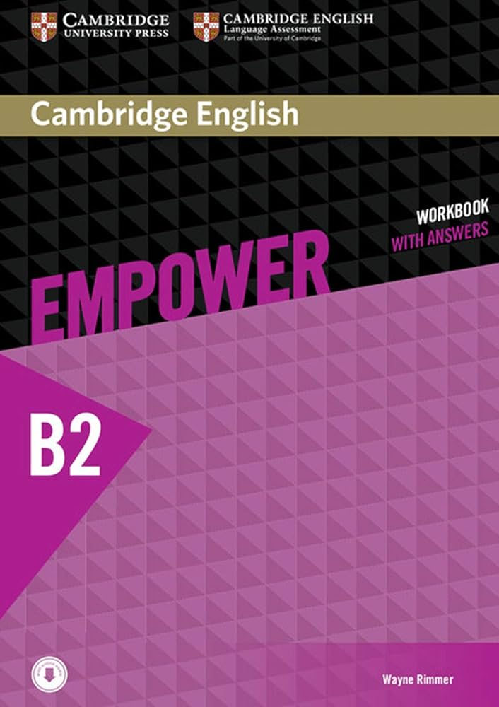 Робочий зошит Cambridge English Empower B2 Upper-Intermediate Workbook with Answers and Downloadable Audio