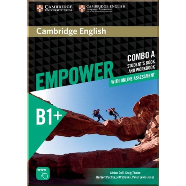 Підручник і робочий зошит Cambridge English Empower B1+ Intermediate Combo A student's Book and Workbook, фото 1