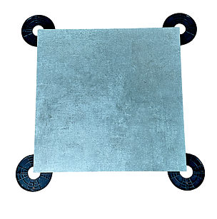 Опора фіксована для створення фальшпідлоги Karoapp 7мм, нерегульована опора 7мм