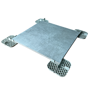 Опора фіксована для створення фальшпідлоги Karoapp 16мм, нерегульована опора 16мм