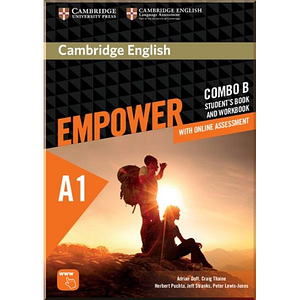 Підручник і робочий зошит Cambridge English Empower A1 Starter Combo B student's Book and Workbook