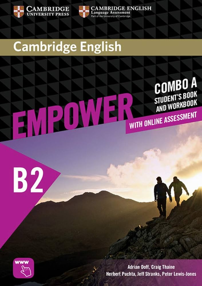 Підручник і робочий зошит Cambridge English Empower B2 Upper-Intermediate Combo A student's Book and Workbook