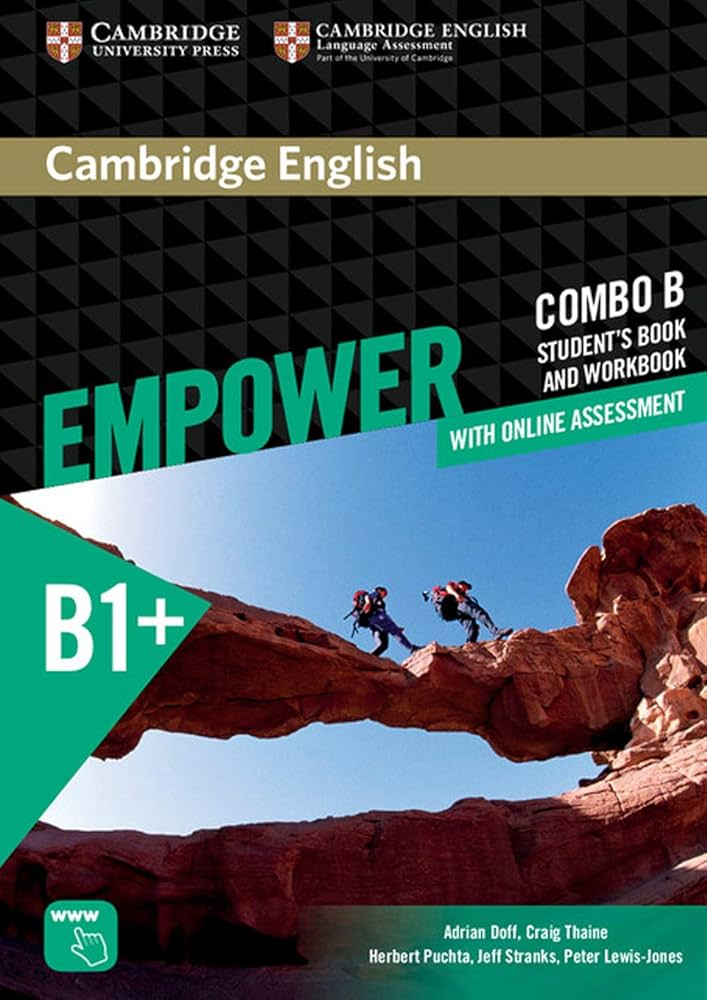 Підручник і робочий зошит Cambridge English Empower B1+ Intermediate Combo B student's Book and Workbook