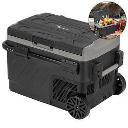 Портативний холодильник Weekender ZGW-41. 41л. 69,2х45,3х45,0см. Компресорний. 2-х камерний. Мобільний холодильник.