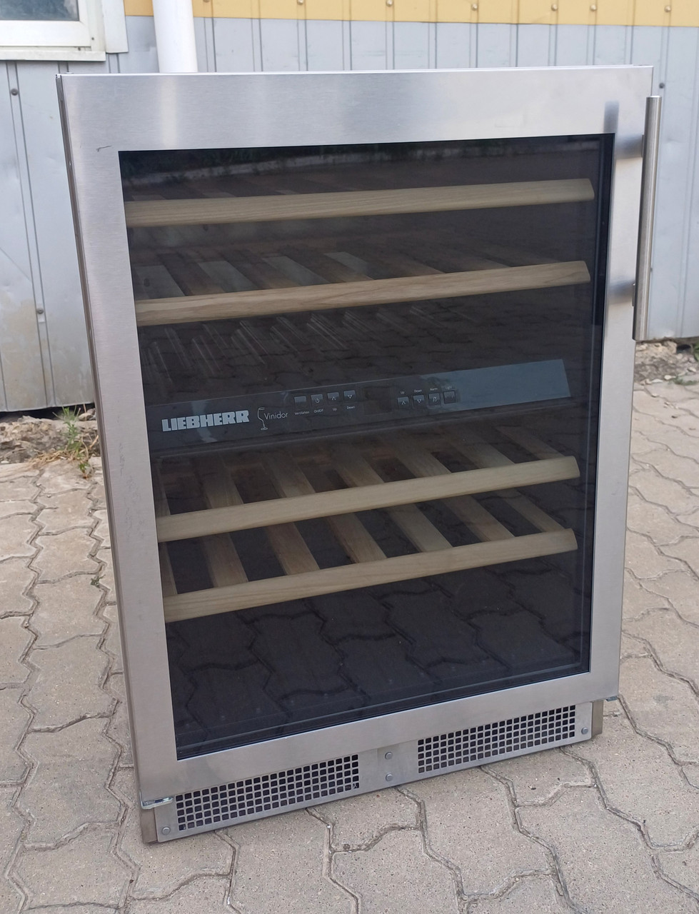 Винна шафа Лібхер Liebherr WTes 1753 Premium дві зони нержавіюча сталь, фото 1