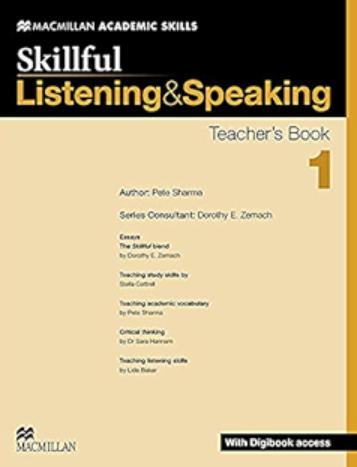 Книга для вчителя Skillful: Listening and Speaking 1 Teacher's Book with Digibook access