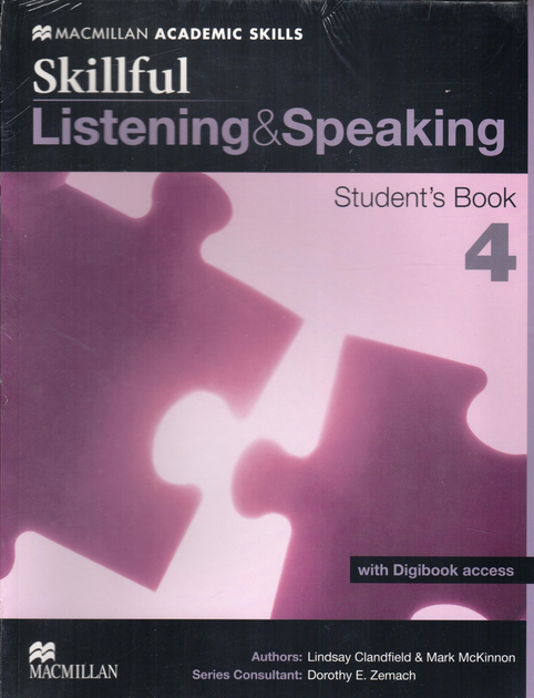 Підручник Skillful: Listening and Speaking 4 Student's Book with Digibook access