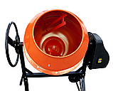 Електрична бетономішалка 140л. 550 Вт Strong-Tec CM140L, фото 7