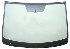 Скло автомобільне (лобове) Nissan Qashqai 06-14  Pilkington VIN, кріп.дзерк.