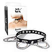 Чокер із натуральної шкіри чорного кольору Art of Sex Bonita Talla, фото 4