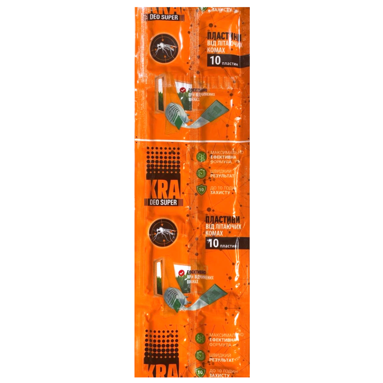 Пластинки від комарів КRА DEO SUPER (10 шт)