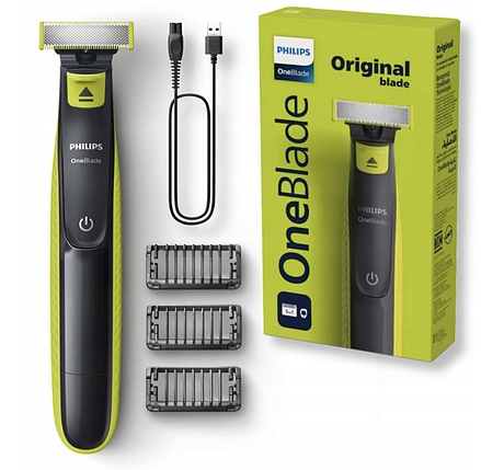 Тример для стрижки бороди Philips OneBlade QP2520/20, фото 1