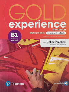 Gold Experience Second Edition B1 Student's Book + Digital Resources+ Online Practice (підручник з кодом до зошита)
