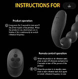 Масажер простати з дистанційним керуванням BeadsAchil, фото 2