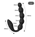 Масажер простати з дистанційним керуванням BeadsAchil, фото 5