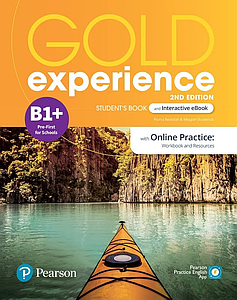 Gold Experience Second Edition B1+ Student's Book + Digital Resources+ Online Practice (підручник з кодом до зошита)