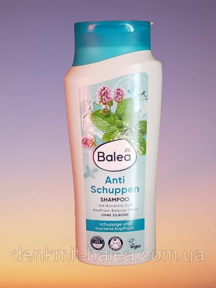 Шампунь Чистота та Свіжість проти лупи Balea Anti-Schuppen Shampoo 300 мл.