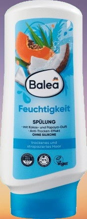 Бальзам Захист і відновлення для пошкодженого волосся Balea Feuchtig-keit spulung 300 мл