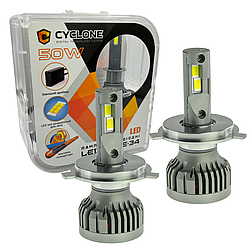 Автомобільна лампа світлодіодна CYCLONE LED H4 H/L 5500K type 34