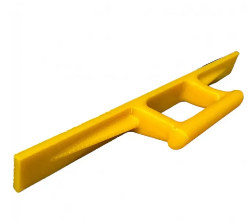 Шліфувальна терка WIZMAN з липучкою, торцева 200х20мм для тіньових швів, фото 1