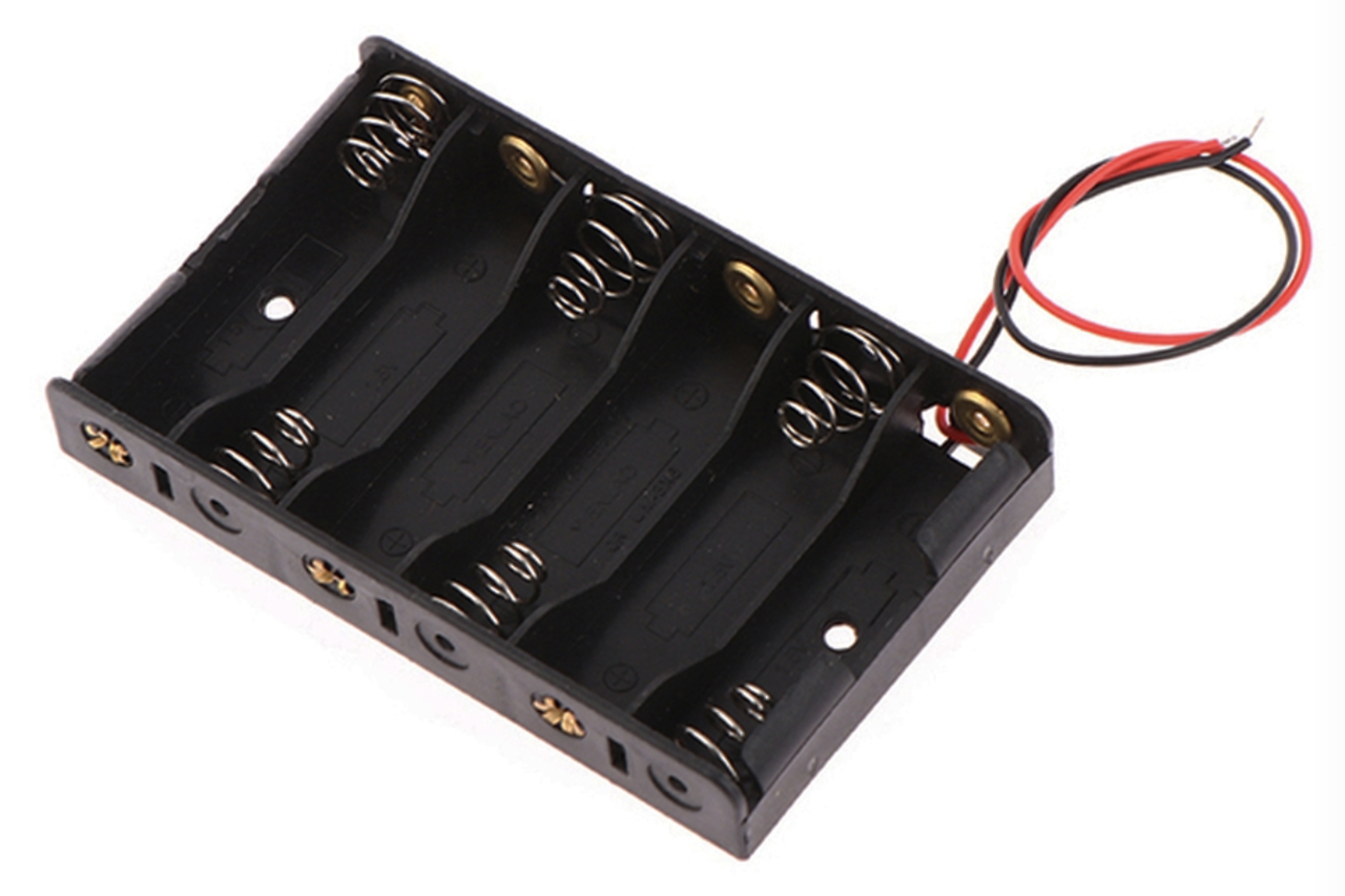 Акумуляторний/батарейний відсік на 6 х AA (R6)