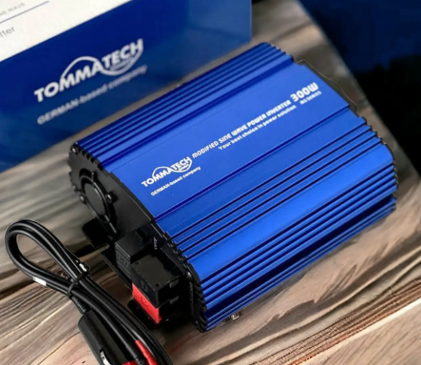 Автомобільний перетворювач 300w 12v від прикурювача Апроксимована синусоїда для обладнання Tommatec