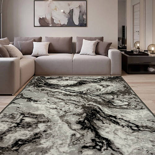 Прорезиненный ковер 1.6х2.3 м универсальный в гостиную, спальню ...