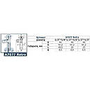 Кран кутовий приладовий Solomon 1/2 "x3/8" для сантехприладів Retro 7077, фото 5