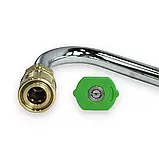 Насадка кутова для мийки високого тиску (+форсунка) з перехідником під будь-яку мийку Karcher/Lavor, фото 5