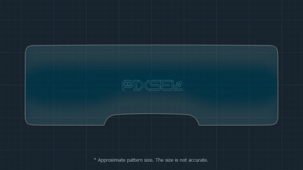 Захисне гібридне скло на панель приладів 9.8" 9H ZEEKR X 2023 -