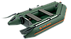 Надувний човен ПВХ Kolibri КM-245 + книжка моторний. Купити надувний човен Колібрі 245 під мотор для риболовлі, фото 4