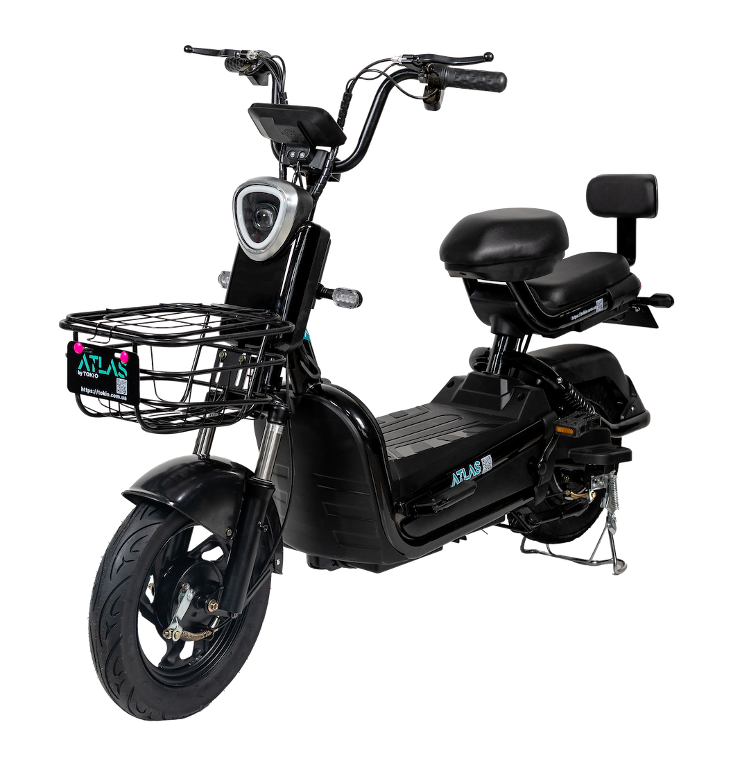 Електроскутер Atlas Bird Black