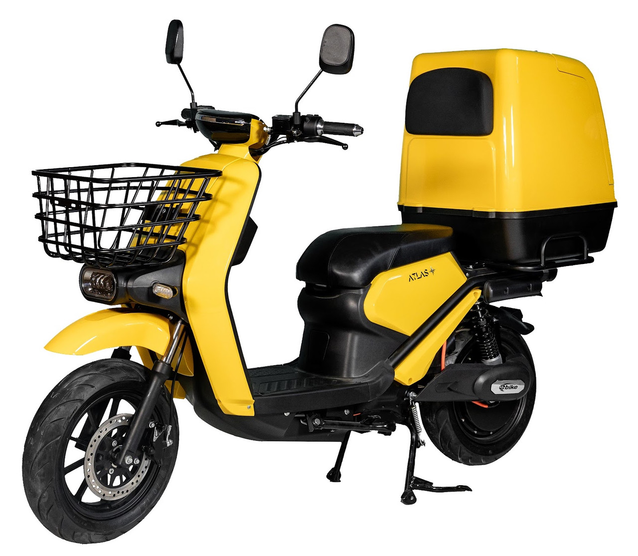 Електроскутер Atlas Bee Yellow, фото 1
