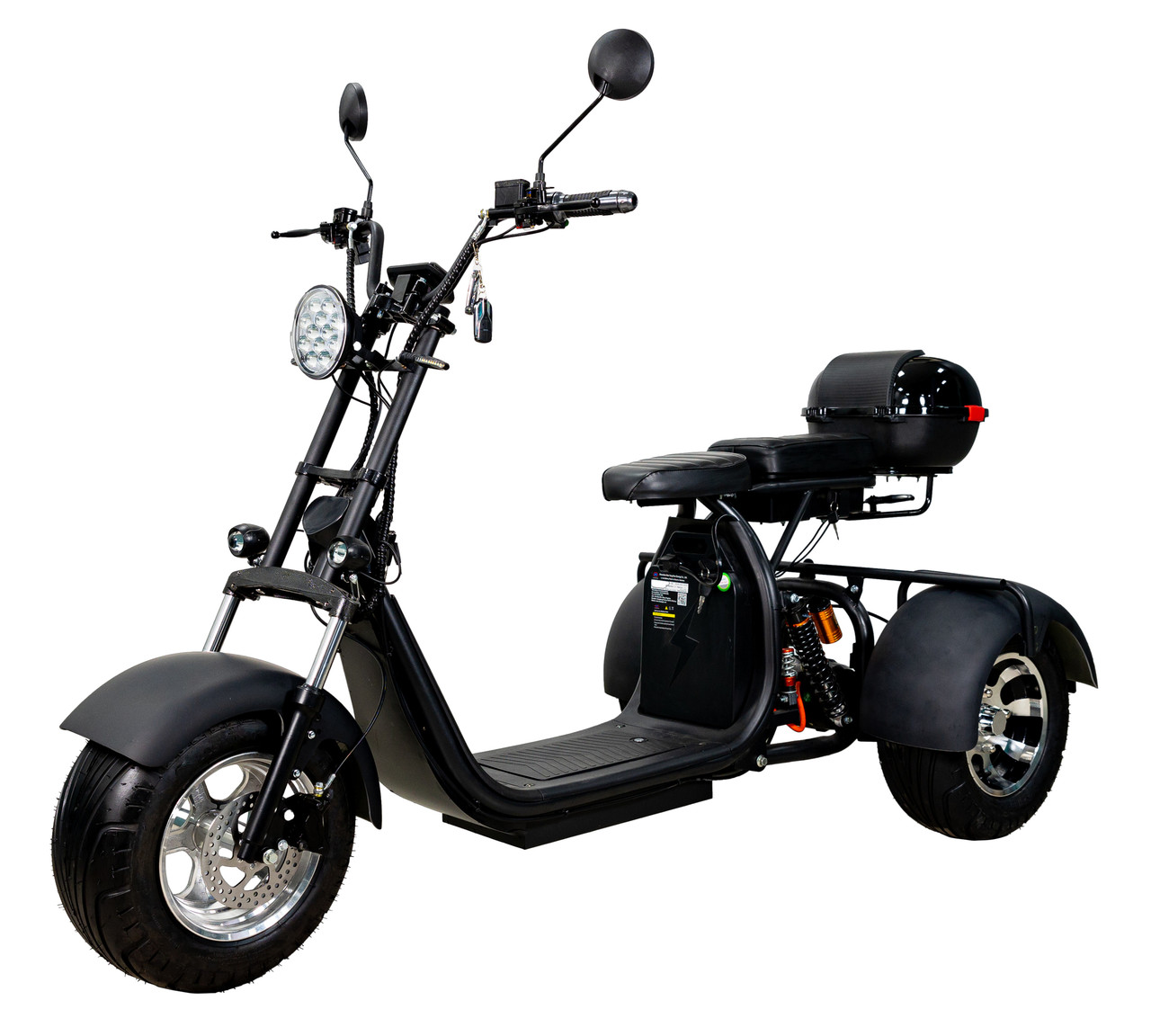 Електроскутер ATLAS Hunter 3000W Black (Tokio), фото 1