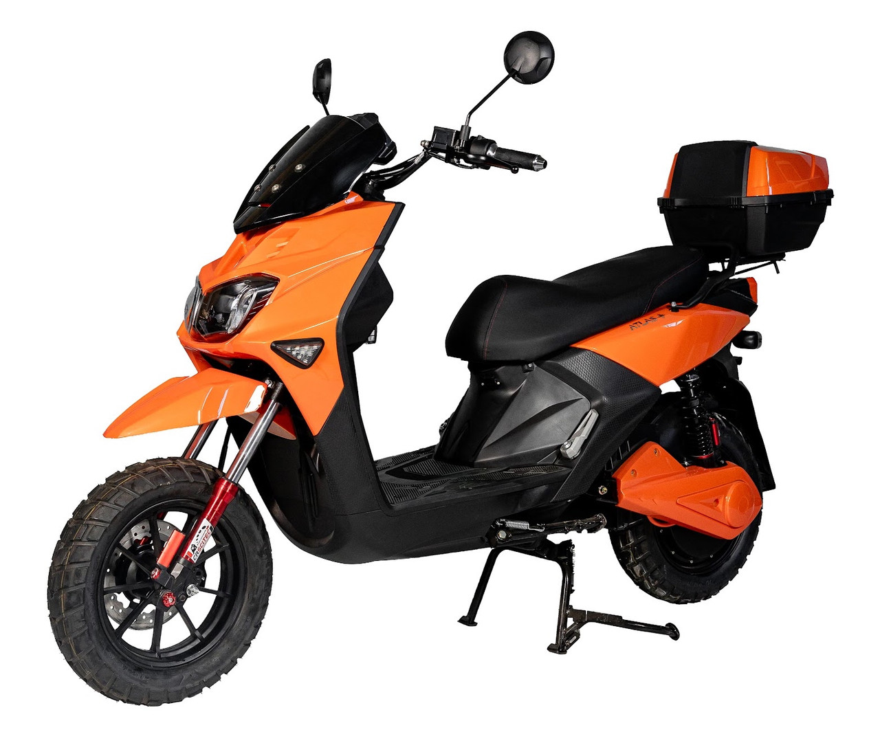 Електроскутер Atlas Fox Lithium Orange, фото 1