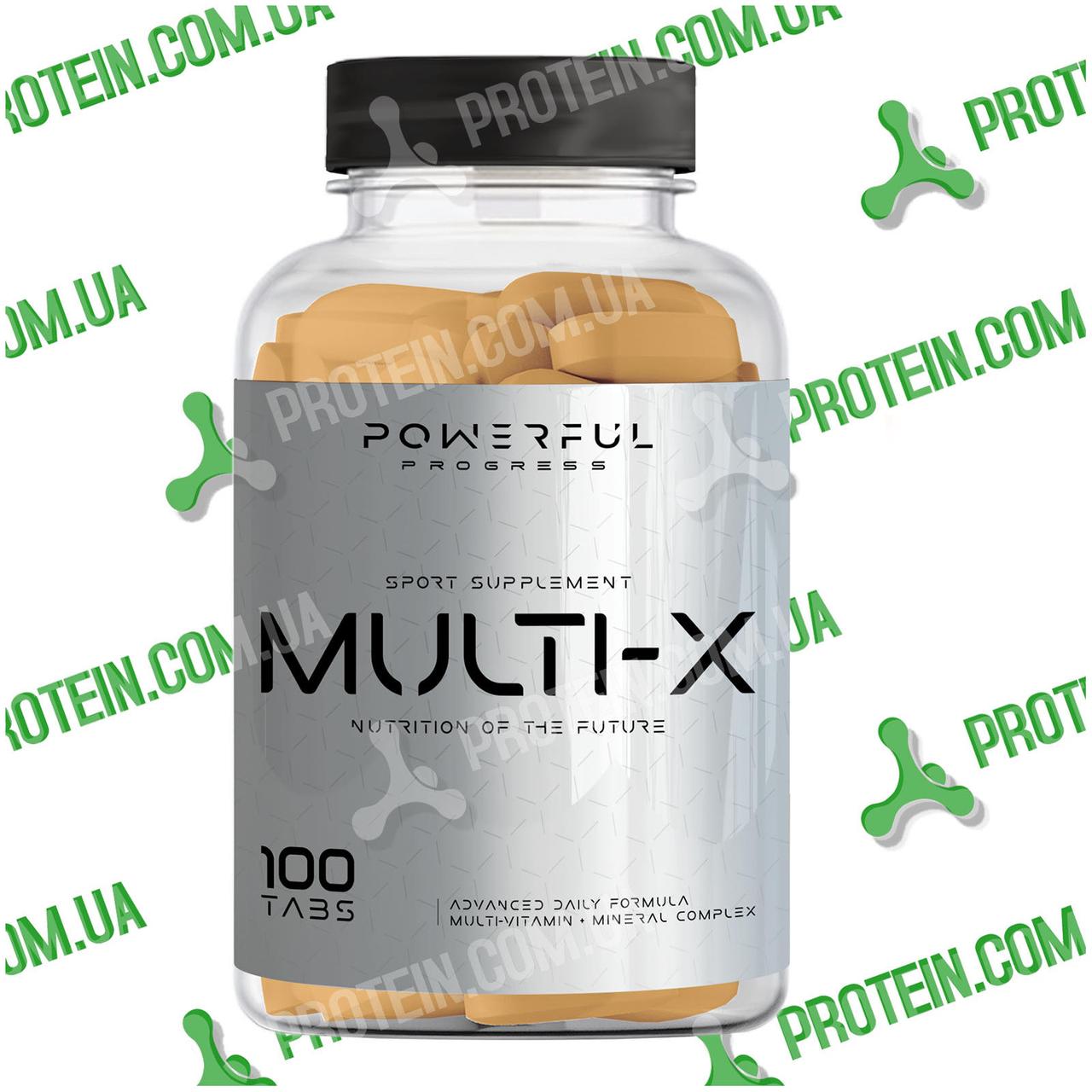 Імунітет Вітаміни Powerful Progress Multi-X 100 таб (аналог Universal Daily Formula)
