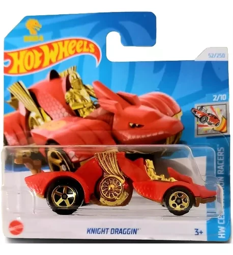 Машинка Хот Вілс 1:64 Knight Draggin колекція HW Celebration Racers Hot Wheels Mattel HRY96