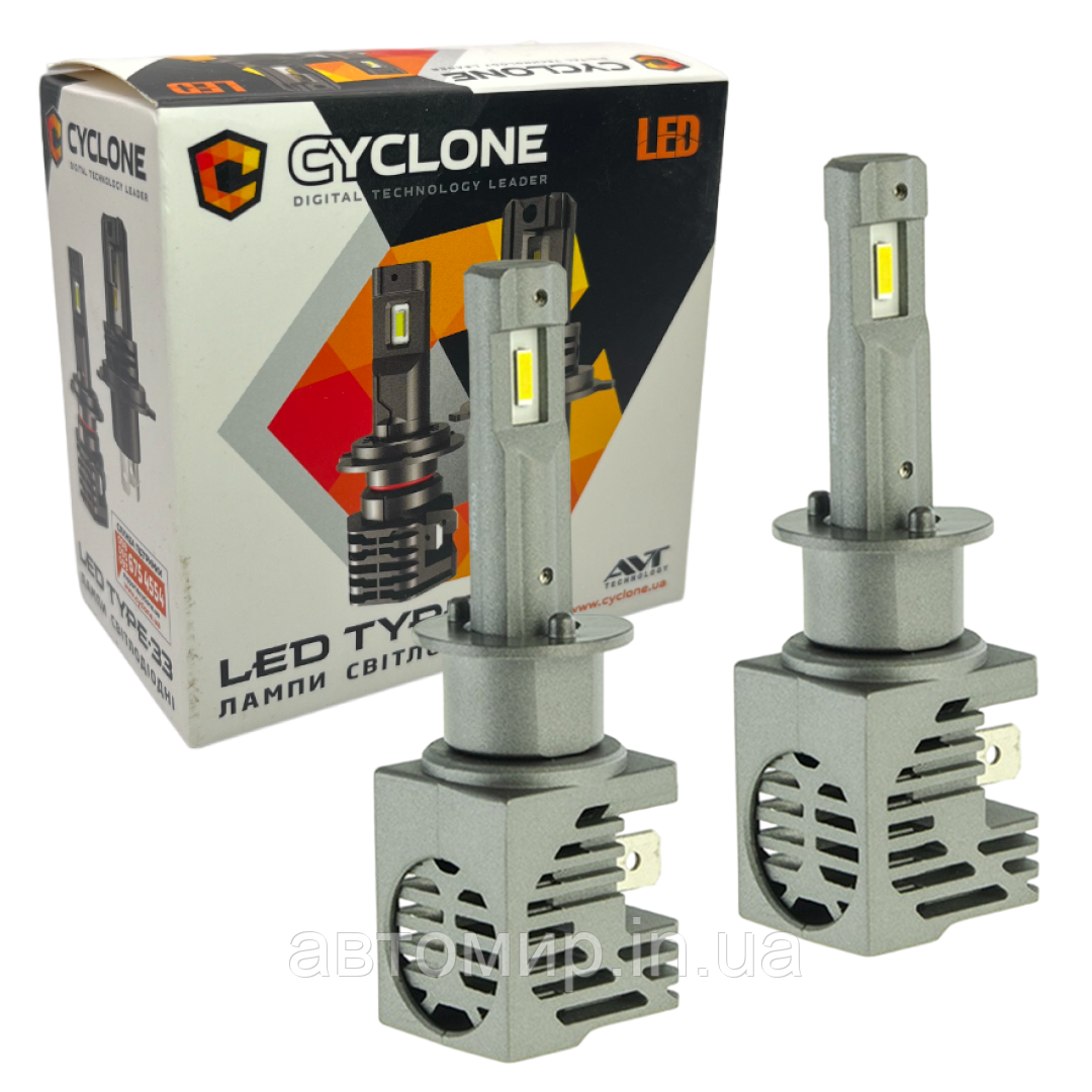 Led лампи Cyclone TYPE 33 H1 12\24 5000k