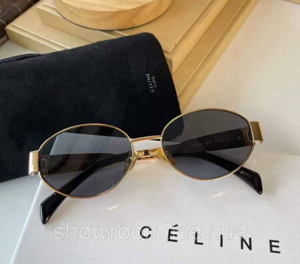 Жіночі сонцезахисні окуляри Cl 4s235 gold LUX