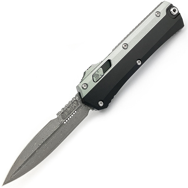 Microtech Glykon Damascus
