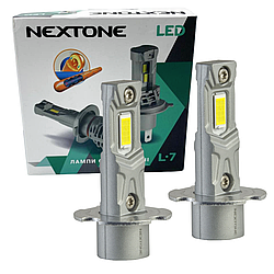 Автомобільні світлодіодні лампи для фар NEXTONE LED L7 H3 6000K 4500L комплект
