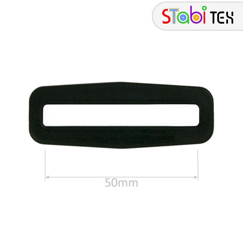 Рамка пластикова 50мм ZYR-5004 Чорний, фото 1